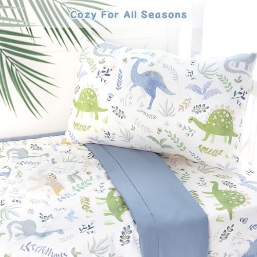 Pea Pod Muslin Toddler Bedding Set 3-Piece - Image 5