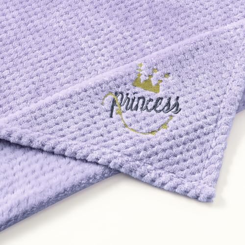 CREVENT 2Pcs 30''X40'' Cute Cozy Fluffy Warm Baby Blankets - Image 7