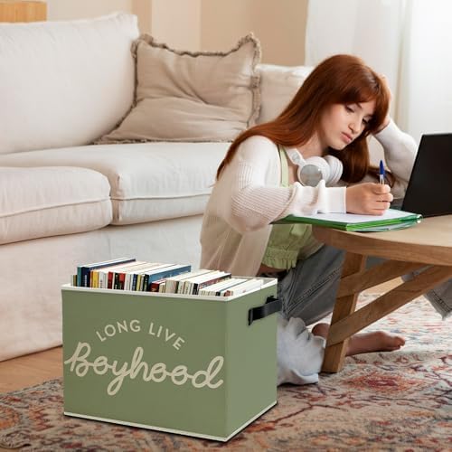 Long Live Boyhood Boys Storage Bins Box - Image 3
