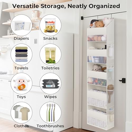 GRANNY SAYS Over the Door Organizer, 5-Shelf Behind the Door Storage - Image 3