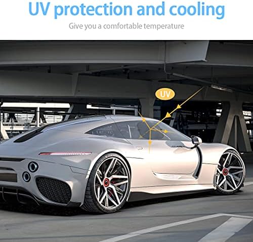 Moly Magnolia 2PCS UV-Blocking Car Window Sunshades - Image 3