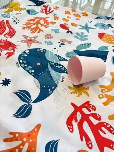 Waterproof High Chair Splat Mat – Machine Washable Floor & Table Protector - Image 4