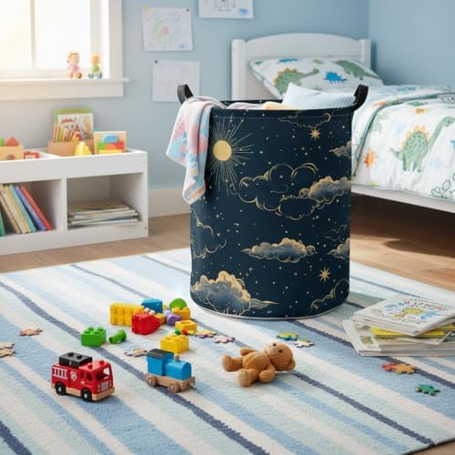Baby Laundry Hamper kids laundry Basket Waterproof Storage Bin - Image 6