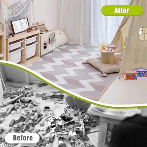 8 Packs Large Clear Toy Storage Bags - Image 6