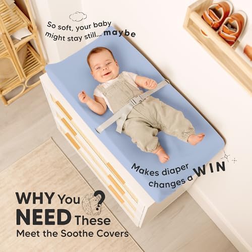 2-Pack Organic Changing Pad Covers - Image 2