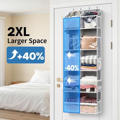 JARLINK Over the Door Organizer, Extra Large Storage - Image 4