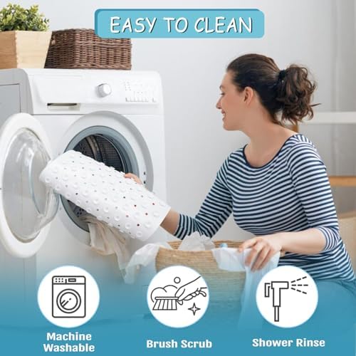 Beach Square Anti Slip Shower Mats - Image 4
