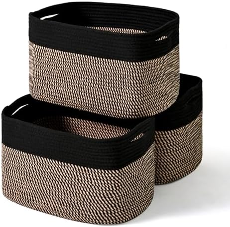 ICERZCZ Storage Baskets for Organizing Shelves, Toy Basket for Kid's Room by ICERZCZ