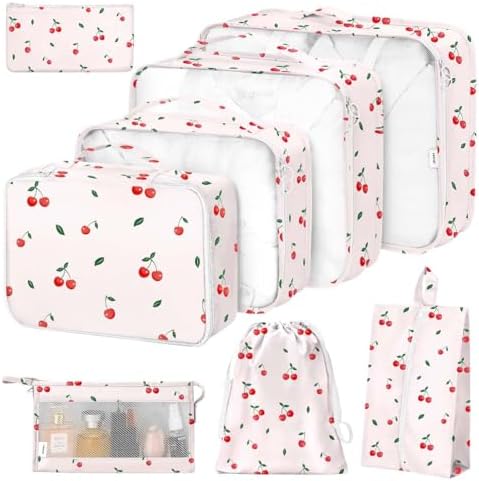 8 Set Packing Cubes for Suitcases, Packing Cube by Hatisan