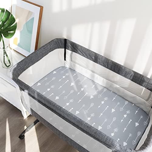 Baby Bassinet Sheets 4 Pack Fit - Image 5