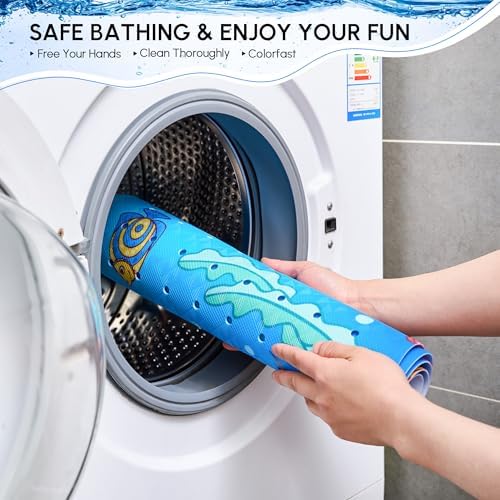 Vannokor Baby Bath Mat for Tub Non Slip Kids, 40 X 16 Inch Extra Long Bathtub - Image 5