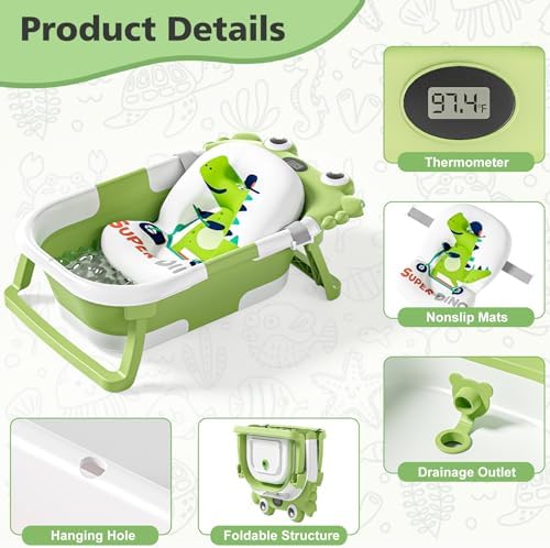 Collapsible Baby Bathtub for Newborns - Image 2