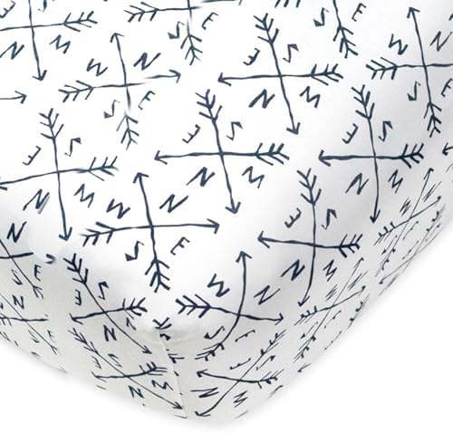 HonestBaby Unisex-Baby Classics Fitted Crib Sheets Set Standard Mattress by HonestBaby