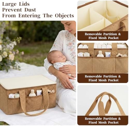 Baby Diaper Caddy Organizer - Image 7