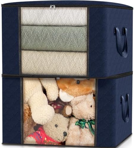 Fab totes 10 Pack Storage Bags for Clothes Blanket Storage Bins - Image 5