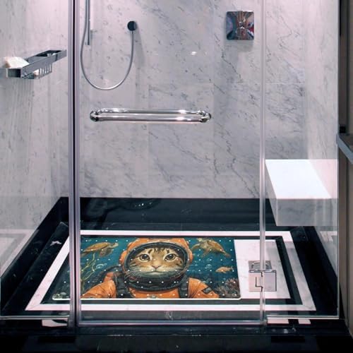 Non Slip Shower Mat Bathtub Mat 15.1x26.8 Inch, Quick Dry Bath Mat - Image 6