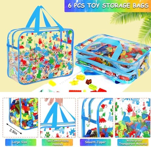 6 Packs Large Toy Storage Bags - Image 3
