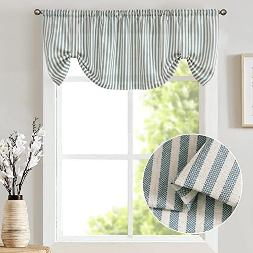 jinchan Linen Boxter Stripe Valances - Image 2