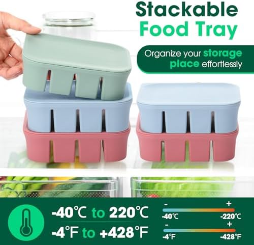 3 Pack Baby Food Freezer Tray - Image 4