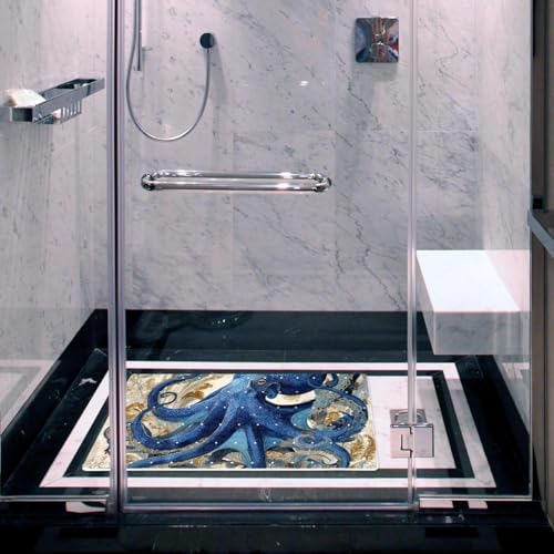 Bathtub Mat Non Slip 26.8x15.1 Inch, Machine Washable Shower Mats - Image 6