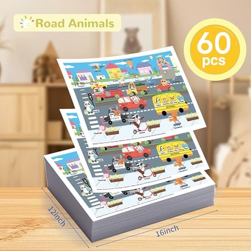 Disposable Placemats for Baby Toddlers, Sticky Plastic Kids Placemats for - Image 4