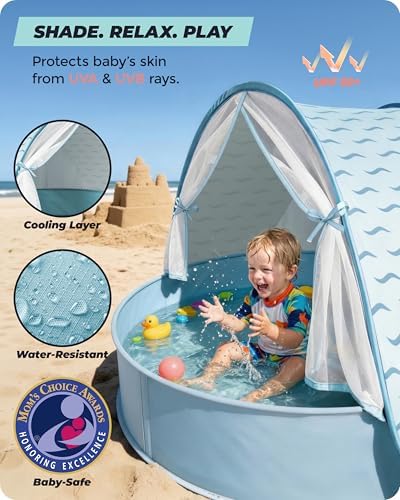 Pop-Up Baby Beach Pool Tent - Image 2