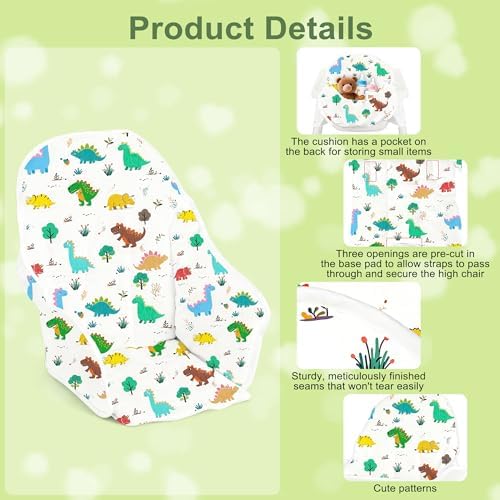 for IKEA High Chair Cushion, - Image 3