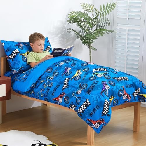 lasoftan Toddler Bedding Set, Toddler Bed Comforter Sets - Image 6