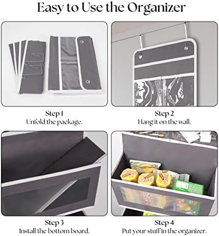 Giraffe Creation Gray Over Door Organizer - Image 6