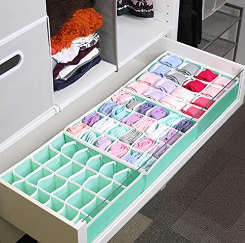 Simple Houseware Sock Drawer Organizer, 3 Pack - Image 4