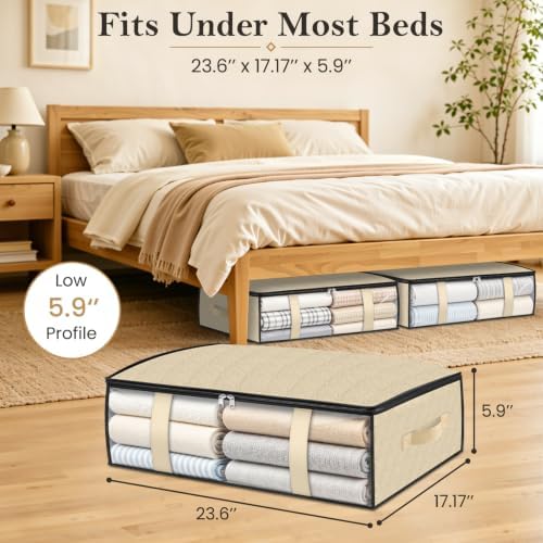 StorageRight Under Bed Storage Bags, 4 Pack - Image 2
