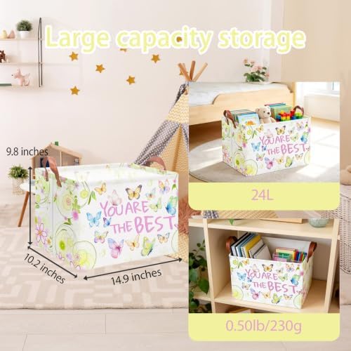 NTAOHAMPER Rectangular Storage Basket Empty, Storage Bin - Image 2
