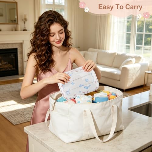 YOPCDJ 3PCS Diaper Bag Organizer Pouch Set, TSA Approved Toiletry Bag, Purse - Image 2