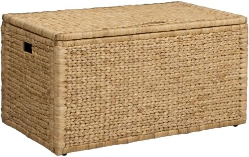 eHemco Water Hyacinth Blanket Storage Trunk - Image 3