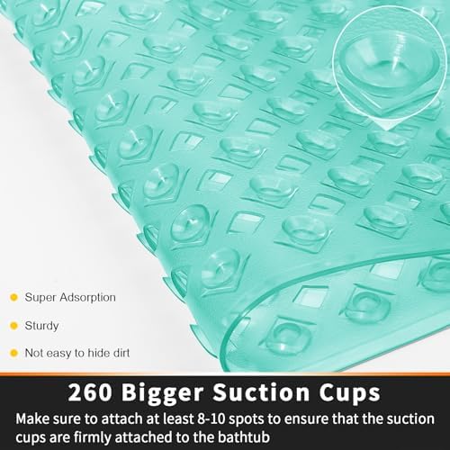 Yimobra Bathtub Mat Non Slip, Shower Mat - Image 2
