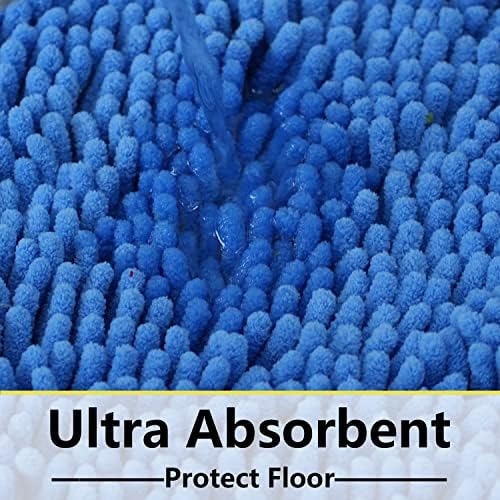 BOANKODU Bathroom Rugs Sets 2 Piece, Extra Soft Chenille Bath Mat Absorbent - Image 6