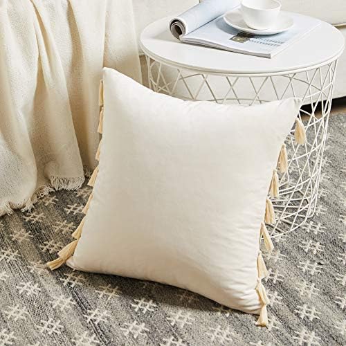 Fancy Homi Pack of 2 Boho Decorative Throw Pillow Covers - Image 2