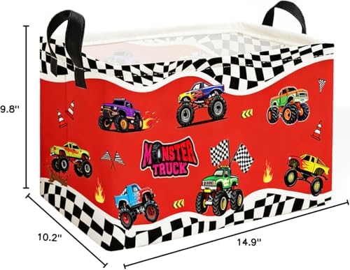 Essme Rectangular Kids Basket, Car Storage Bins Organizer - Image 2