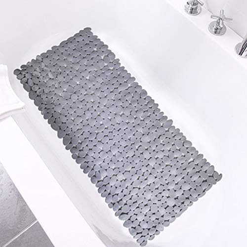 Pebble Shower Mat for Bathtub Non Slip Mat 35"X16" by HOME