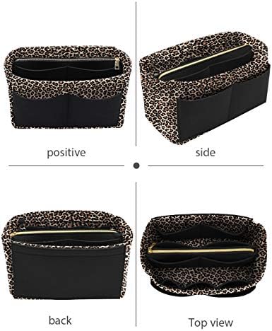 LEXSION Felt Purse Organizer Insert, Tote Bag Shaper Dividers - Image 3