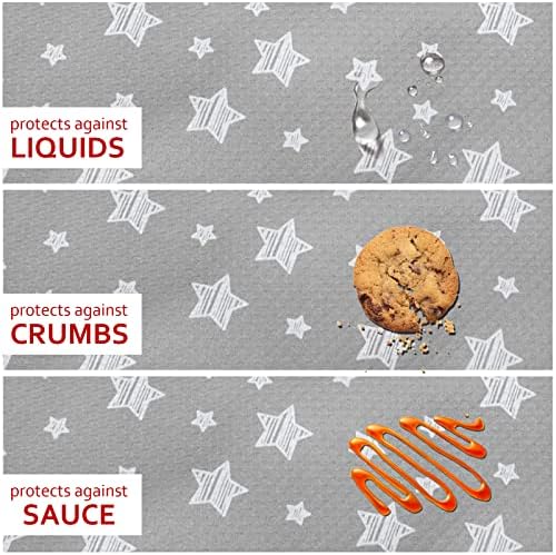 Splat Mat for Under High Chair, Anti Slip Splash Mess Floor Mat 2 Pack - Image 6