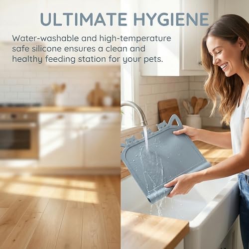 Silicone Toddler Placemat with Teething Table Edge Bumper - Image 6