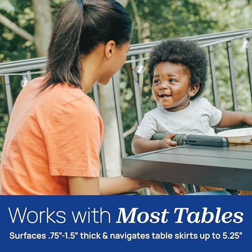 Chicco FastLock Hook-On High Chair, Portable Toddler Chair, Sets Up Fast - Image 5