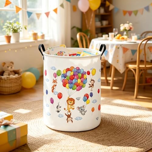 Cute animal Storage Bin Foldable Nursery Basket - Image 4