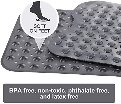 YINENN Bath and Shower Safety Mats 40x16 inch, Non Slip - Image 5