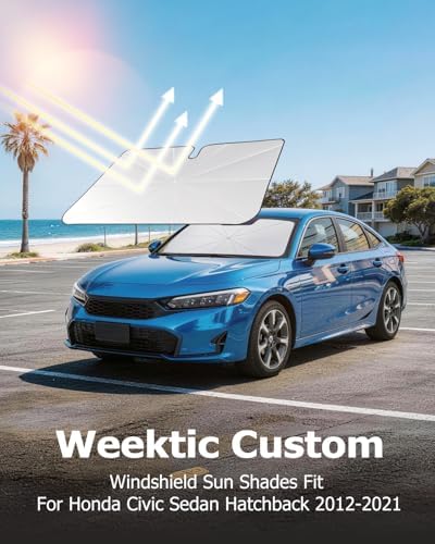 Weektic Custom Windshield Sun Shade Umbrella - Image 5