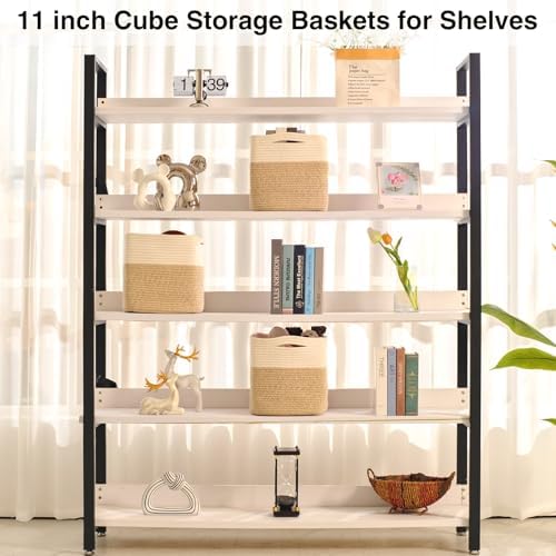 11 Inch Cube Storage Bins, 11x11 Organization Bins - Image 3