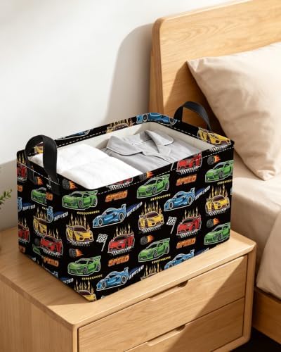 Essme Rectangular Kids Baskets, Car Storage Box, Cute Basket - Image 6