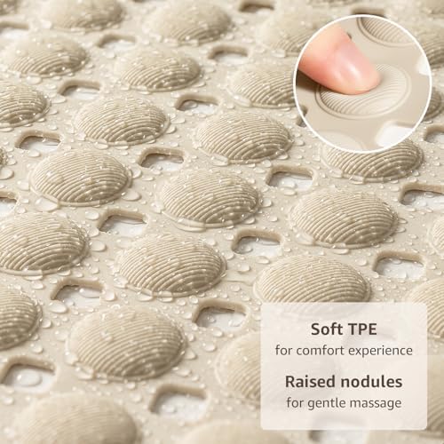 OTHWAY Bath Tub Shower Mat Non Slip, Bathtub Floor Liner Mats - Image 2