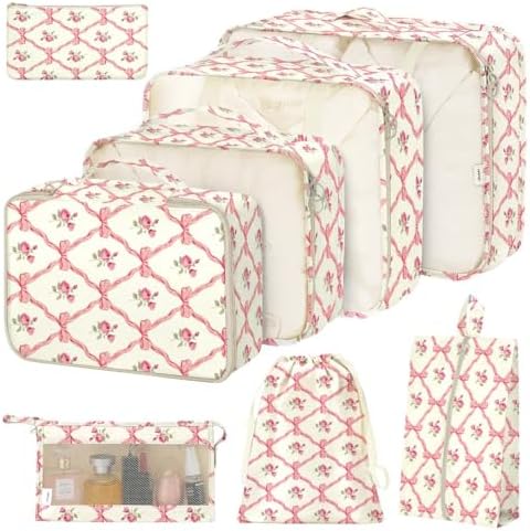 8 Set Packing Cubes for Suitcases, Packing Cube by Hatisan